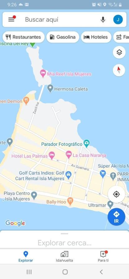 Hotel La Casa Naranja Isla Mujeres Exteriér fotografie